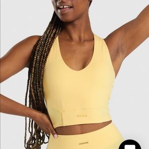 Gymshark Whitney Crop Tank - Pollen